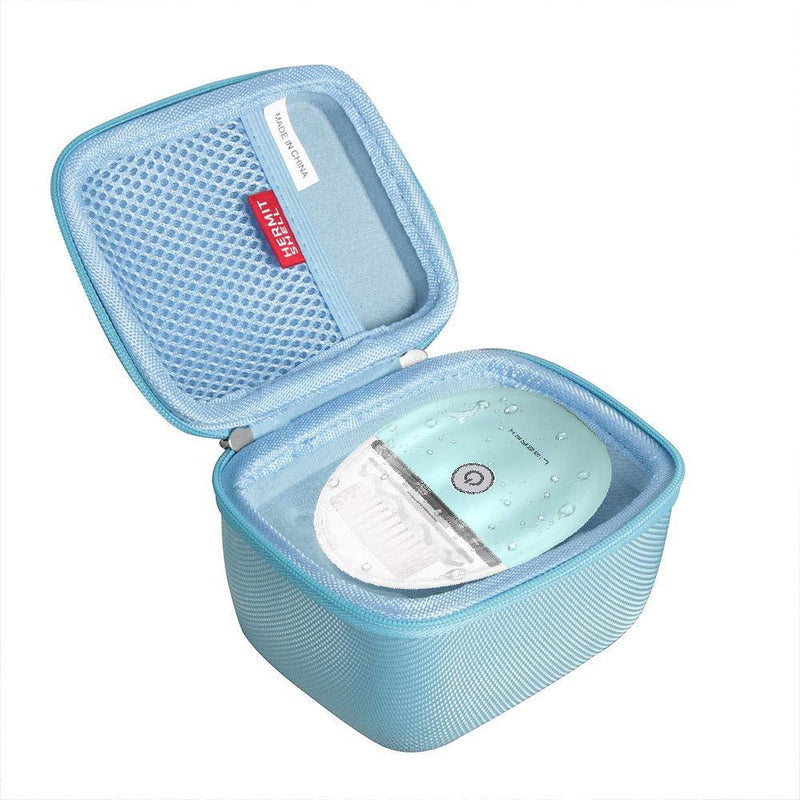 [Australia] - Hermitshell Travel Case for Liberex Egg Sonic Vibrating Facial Cleansing Brush (Blue) Blue 