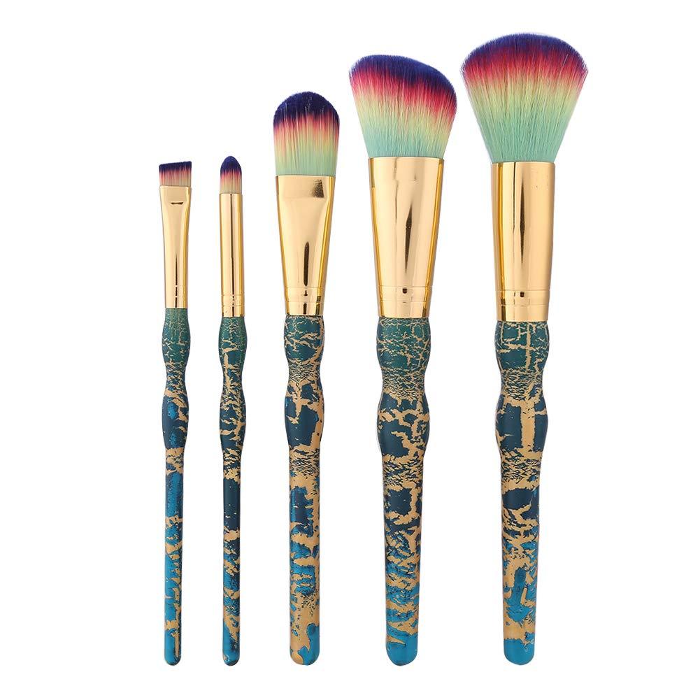 [Australia] - Makeup Brush Set with Premium Fiber, Eyebrow Foundation Concealer Eyeshadow Highlight Contour Facial Makeup Cosmetics Brushes Kit 