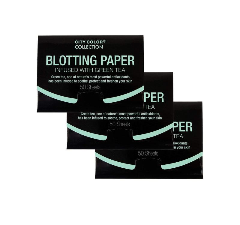 [Australia] - 3 Pack Blotting Paper Freshen Removes Excess Oils 50 sheets 