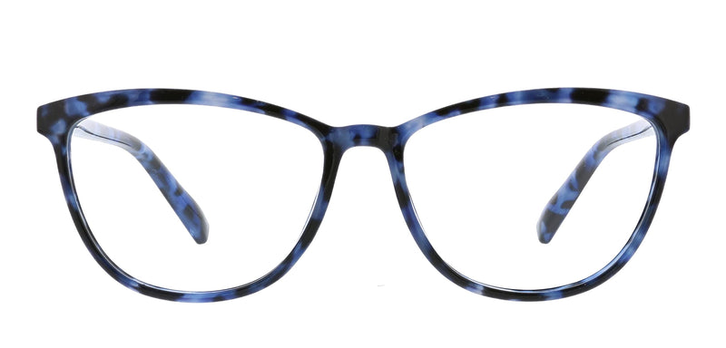 [Australia] - Peepers by PeeperSpecs Women's Blue Light Filtering Glasses - Bengal Navy Tortoise 54.9 Millimeters 1.5 x 