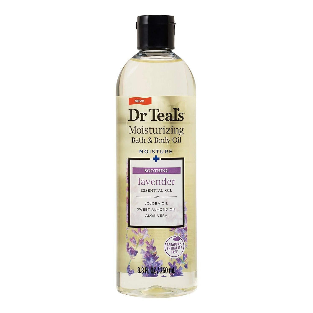 [Australia] - Dr Teals Body & Bath Oil With Lavender, Soothe & Sleep, 8.8 Oz. 8.8 Ounce (Pack of 1) 