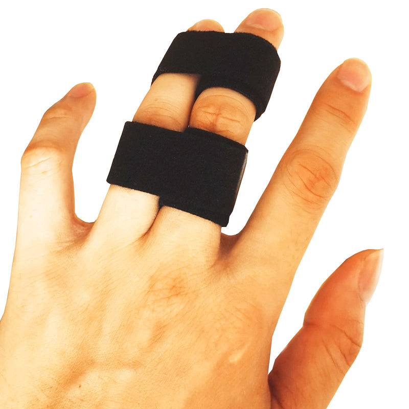 [Australia] - Broken Finger Wraps, 8 Pack Finger Buddy Straps, Finger Splint Buddy Tape for Jammed and Broken Fingers for Hammer Toe, Broken, Fractured Toes 