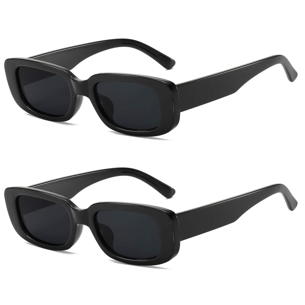 Polarized Sunglasses for Men and Women Matte Finish Sun glasses Color  Mirror Lens 100% UV Blocking (3 Pack) (3 Pack) Black