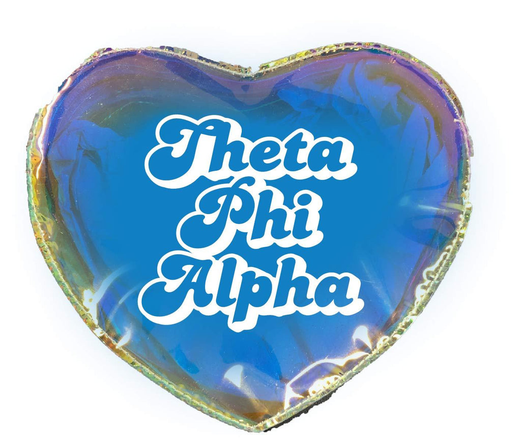 [Australia] - Theta Phi Alpha Heart Shaped Makeup Bag 