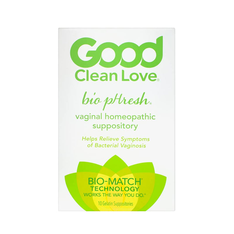 [Australia] - Good Clean Love BiopHresh Vaginal Homeopathic Suppository, Bacterial Vaginosis Treatment for Women, Relieves Itching & Irritation, Promotes Urinary Tract Health, 10 Capsules 