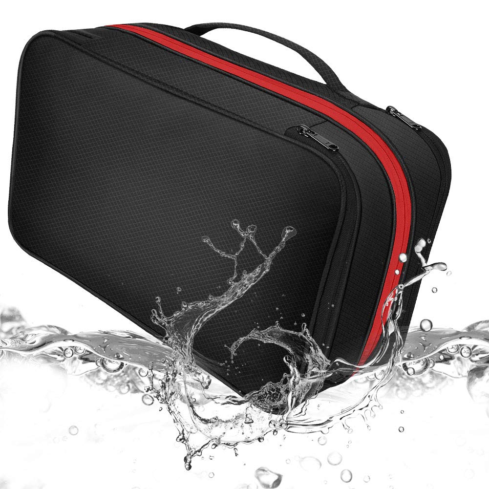 [Australia] - Tsun Waterproof Travel Storage Bag Travel Organizer Toiletry Packing Waterproof Compact Hanging Personal Care 