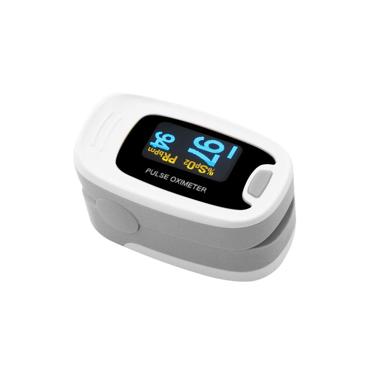 [Australia] - CONTEC MED CMS50NA Pulse Oximeter, Blood Oxygen Saturation Monitor … (Gray) 