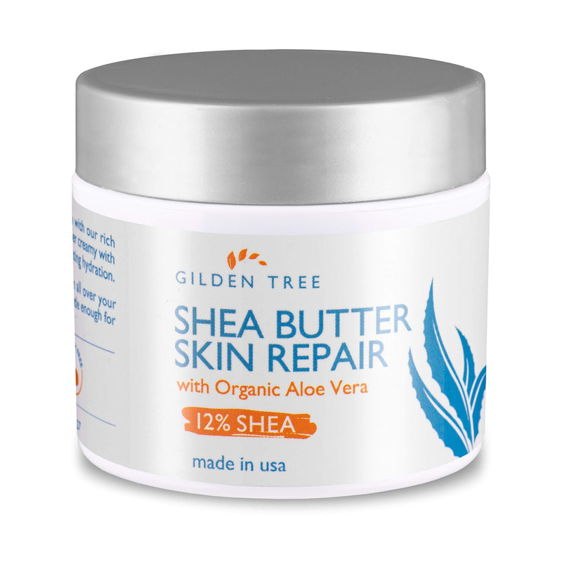 [Australia] - Shea Butter Skin Repair Cream, Natural & Organic Body Butter for Deep Moisturizing of Dry, Cracked, Itchy Sensitive Skin on Hands, Face, Body and Feet - Suitable For All Skin Types, Light Lemon Scent 