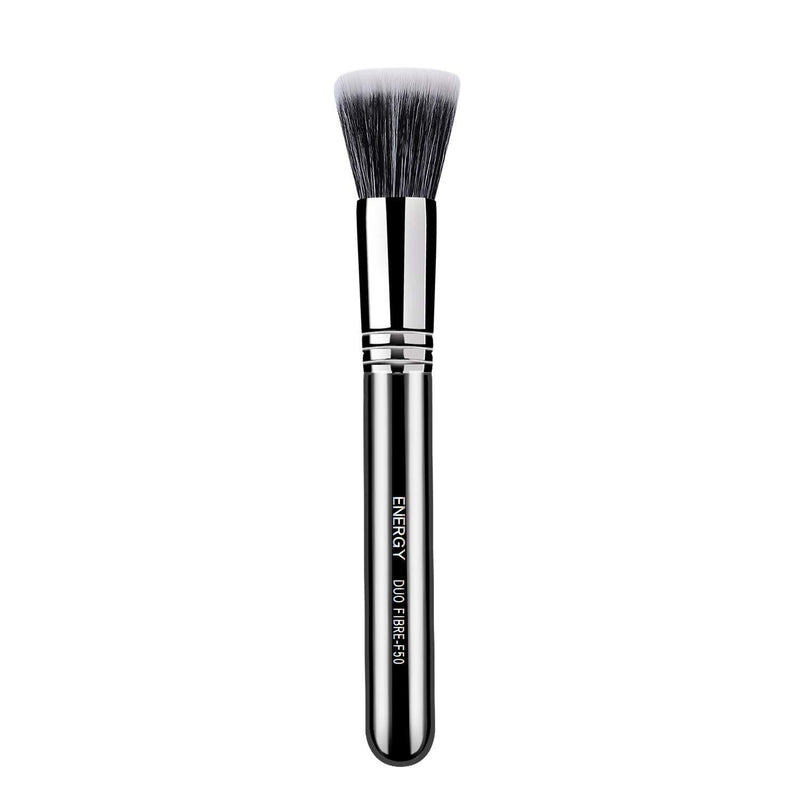 [Australia] - ENERGY Duo Fiber Stippling Makeup Brush F50 For Premium Stipple Brush Best Liquid Foundation Brush Cream BB Powder Blending Face Brush F50 stippling brush 