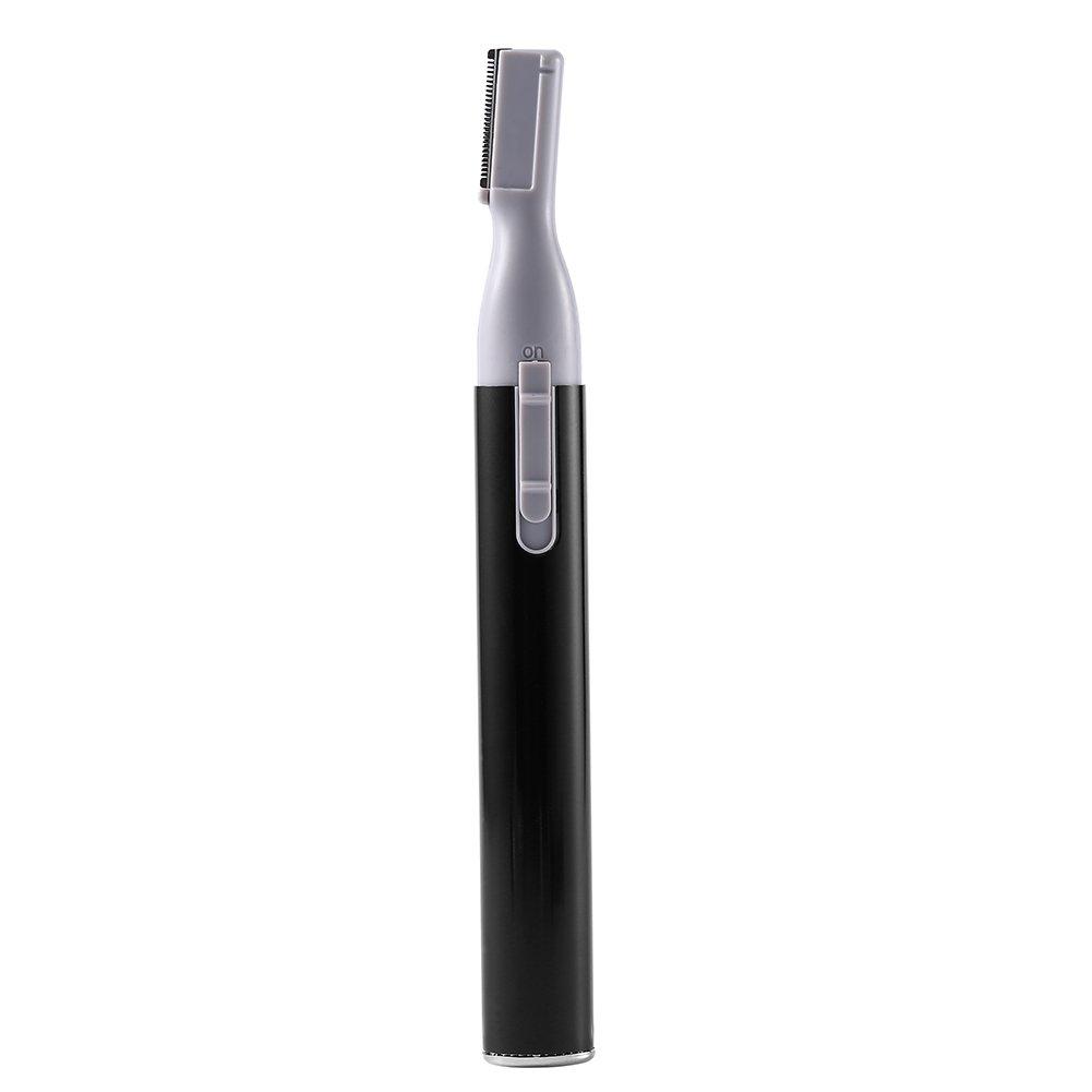 [Australia] - DEWIN Pen Trimmer - Hair Trimmer,Black Portable Electric Face Eyebrow Hair Body Blade Razor Shaver Remover Trimmer Beauty 