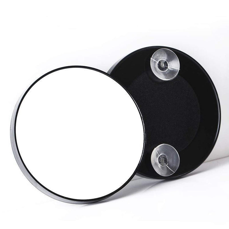 [Australia] - REVELÉ 12X Magnifying Mirror – Use for Makeup Application - Tweezing – and Blackhead/Blemish Removal –Round Mirror with 2 Suction Cups for Easy Mounting 