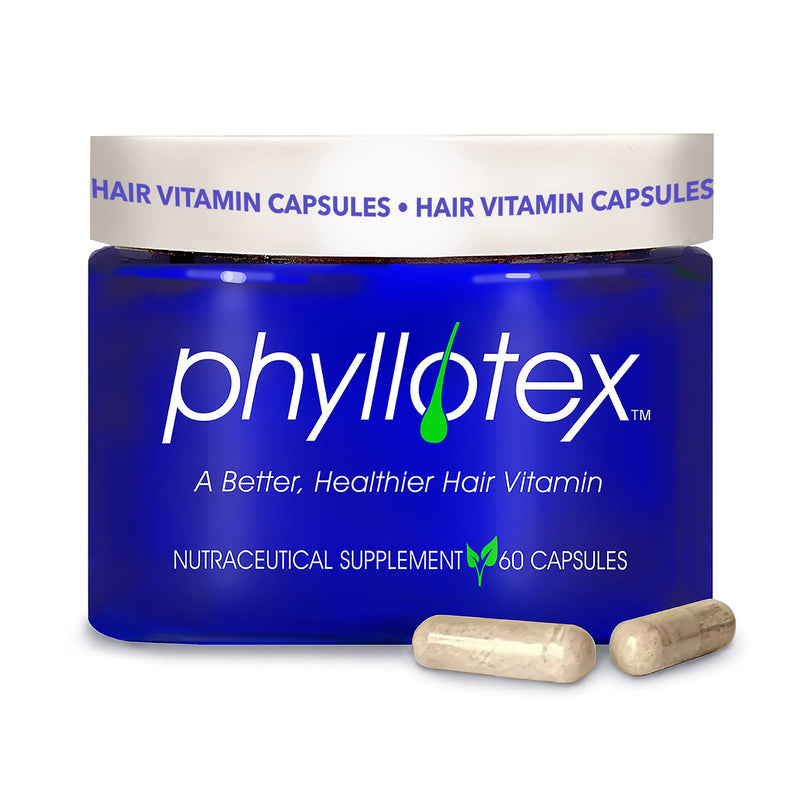 [Australia] - Hair Growth Vitamins for Women and Men by Phyllotex | Scientifically Proven Hair Vitamins for Hair Loss, Hair Shedding and Thinning Hair | Drug-Free, Vegetarian Hair Supplement | 1 Month Supply Pack of 1 
