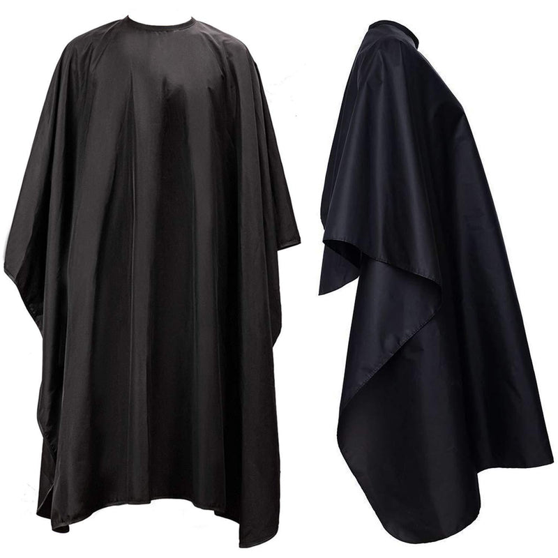 [Australia] - Iusmnur Barber Capes for Salon and Home with Snap Closure Hair Cutting Cape Waterproof Barber Cape - 55"x55"(2 PACK) 2PACK 