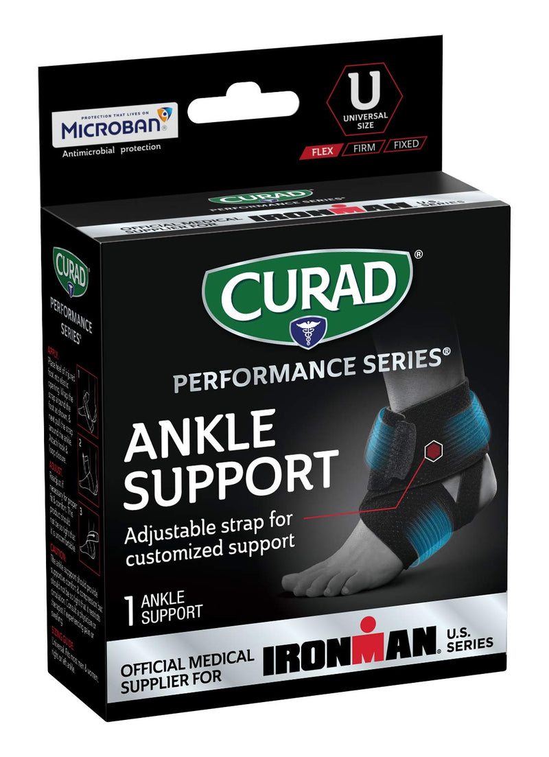 [Australia] - Curad - CURIM26700 CURAD Performance Series Ironman Ankle Support, Wrap-Around, Universal 