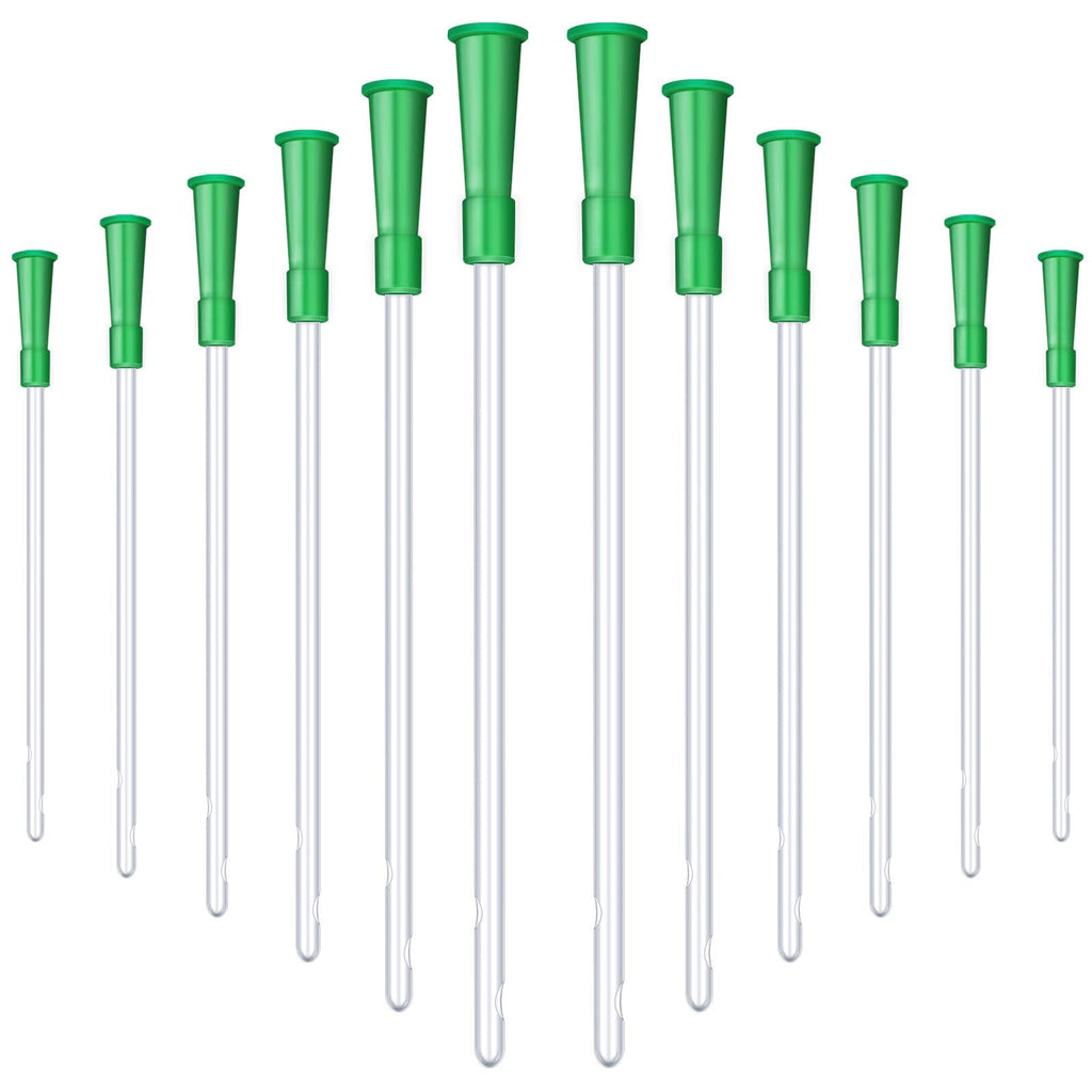 [Australia] - 30 Pieces PVC Replacement Tubings Supplies Tubes Kit Clear Replacements Hose with Flexible Rounded End for Smooth Insert (14 FR) 14 FR 