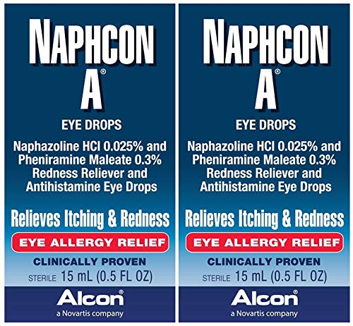 [Australia] - Naphcon-A Eye Drops, 15-mL,2 Count 