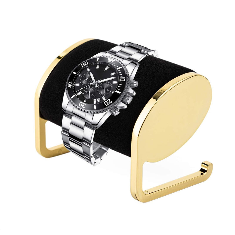 [Australia] - Watch display stand, Watch Stand-Flannel and Metal Watch Display Stands for Men's and Women's Watches,Watch stand compliment all watches, Jewelry stand, Watch organizer & holder, Watch Accessory 