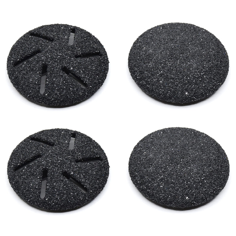 [Australia] - Own Harmony Refill Rollers: Best Fit for Electric Callus Remover Model CR2100 Pedicure Tools - Professional Foot Care for Smooth Feet - Refills 4 Pack Replacement Heads (2 Regular and 2 Extra Coarse) 