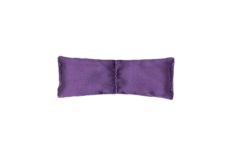 [Australia] - Clocktower Fitness Small and Ultralight Eye Pillow (6 x 2.5 in), for Yoga, Meditation, Relaxation, and Relief - Unscented Purple 