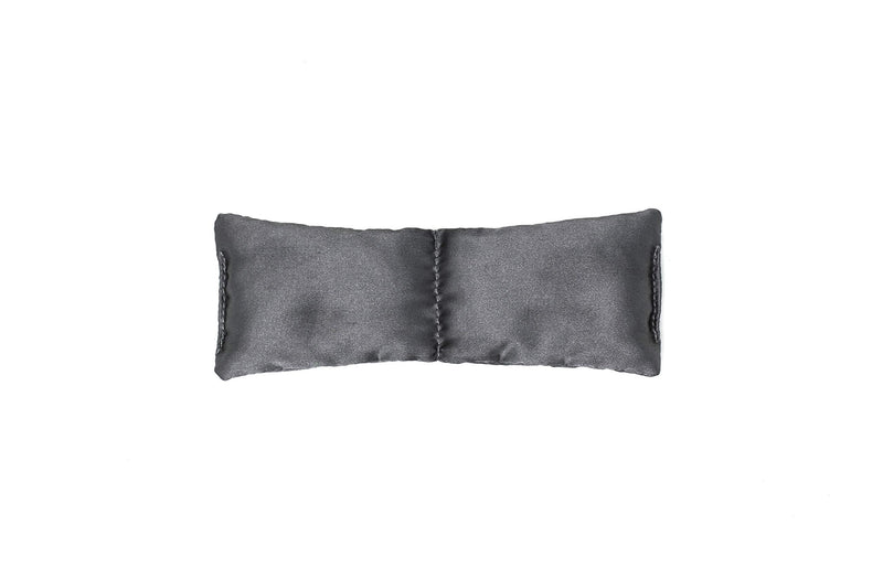 [Australia] - Clocktower Fitness Small and Ultralight Eye Pillow (6 x 2.5 in), for Yoga, Meditation, Relaxation, and Relief - Unscented Gray 