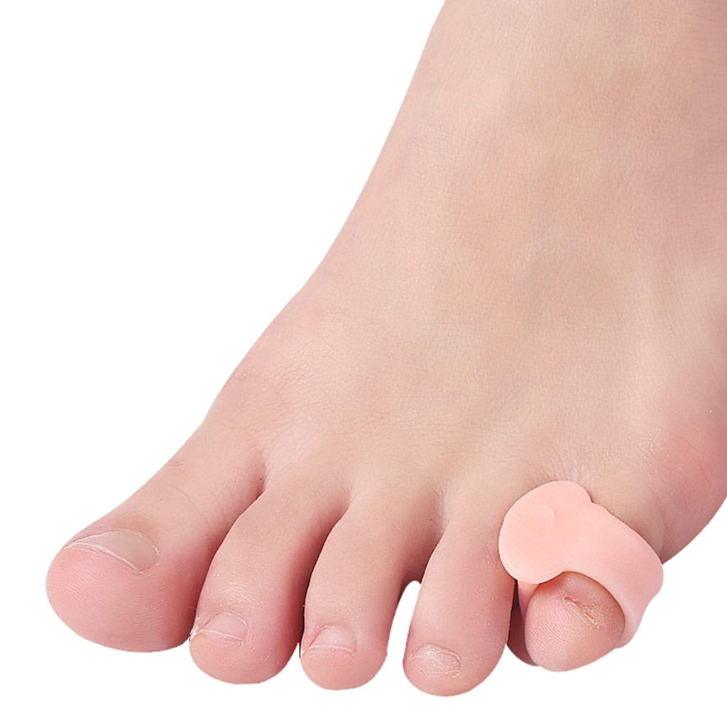[Australia] - 10 Pcs Pinky Toe Splint, Gel Toe Separators, Little Toe Straightener Hammer Toe for Men Women Walking, Running, Overlapping, Bunion Corrector and Bunion Relief 