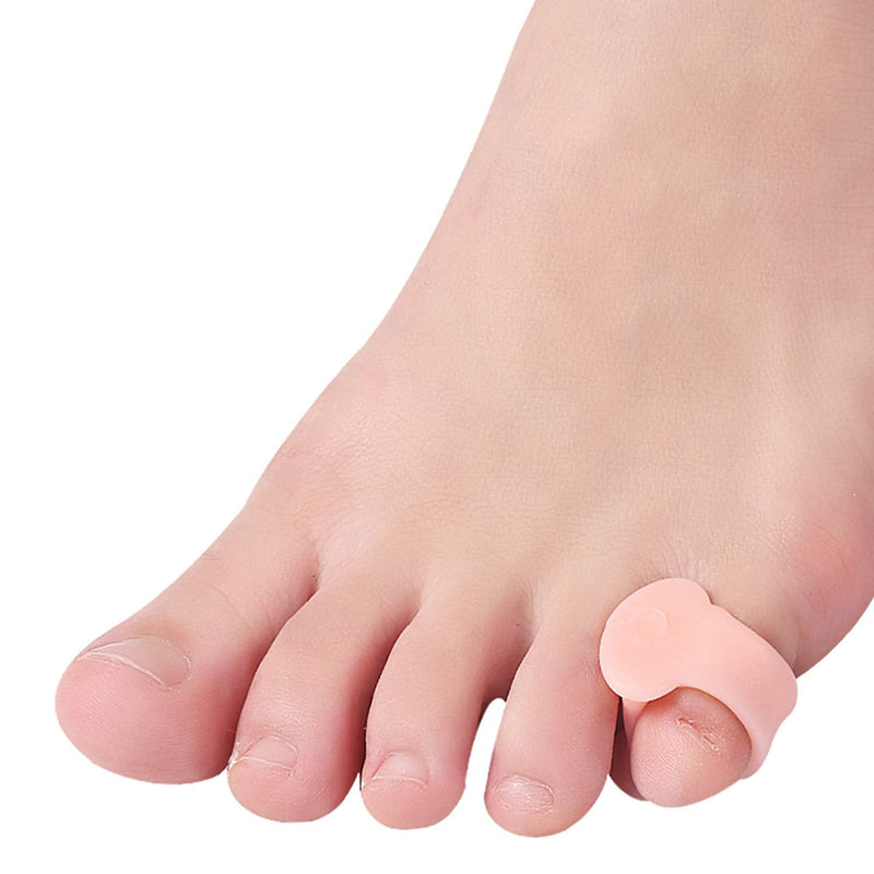 [Australia] - 10 Pcs Pinky Toe Splint, Gel Toe Separators, Little Toe Straightener Hammer Toe for Men Women Walking, Running, Overlapping, Bunion Corrector and Bunion Relief 