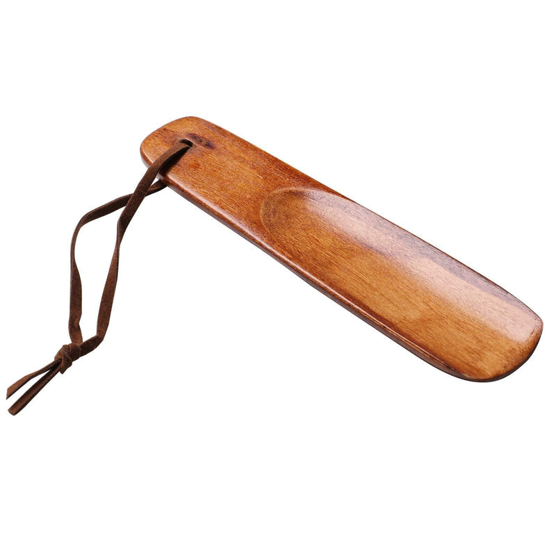 [Australia] - Short Handle Wooden Shoe Horn,Wear Shoe Helper,Small Travel Shoe Horns for Men,Women,Seniors,Kids - Portable 6.1 Inch Long Shoe Horns,Pocket Shoehorn,Boot Jacks,Easy to Take for Travel Use 