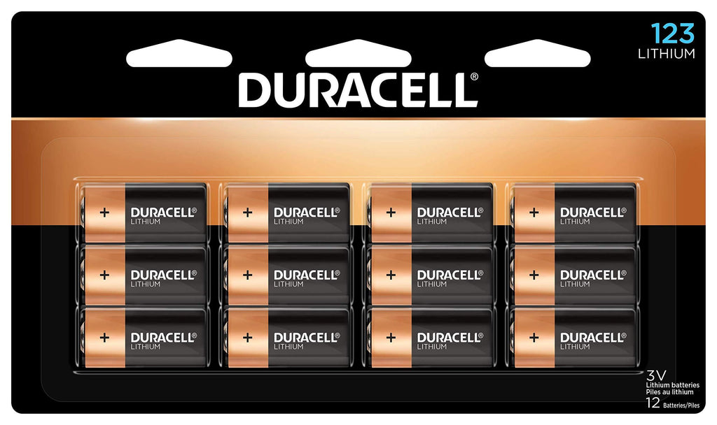 [Australia] - Duracell 123 High Power Lithium Batteries - 12 Count 