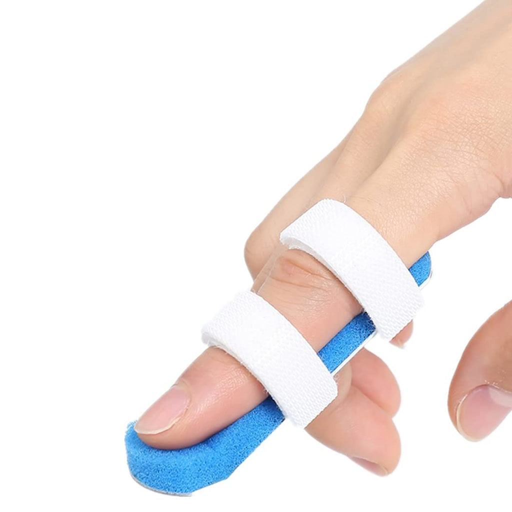 [Australia] - Finger Splints for Straightening,Aluminum Finger Splint with Foam,Finger Brace for Straightening or Support for Fingers, Suitable for Index, Middle, Ring Finger,Pain Relief 