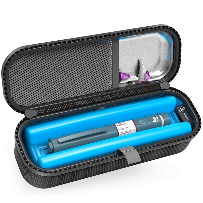 [Australia] - SHBC Upgraded Cold Effect PCM Insulin Pen Carrying Case Portable Medical Cooler Bag for Diabetes Convenient to Changing Needles with Each Injection 