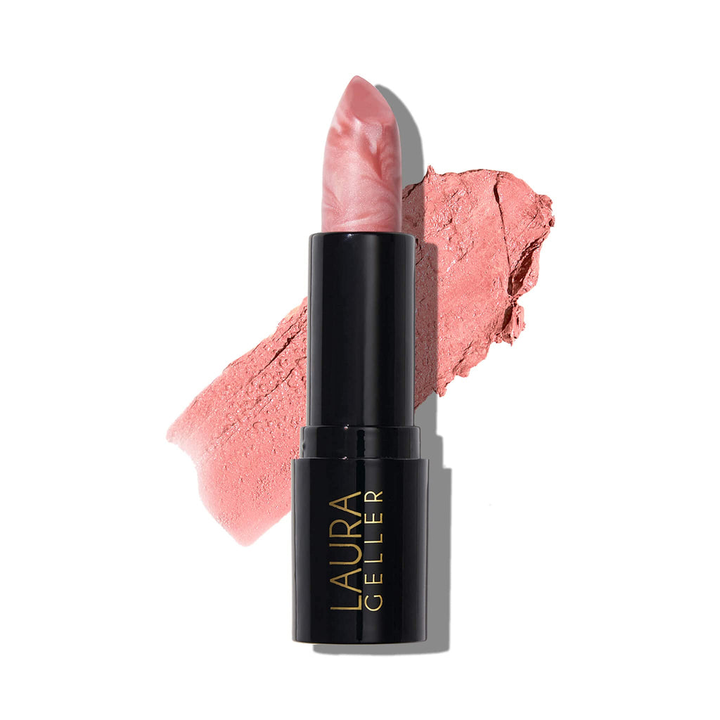 [Australia] - LAURA GELLER NEW YORK Italian Marble Hydrating Lightweight Long Lasting Lipstick With Vitamin E & Castor Seed Oil, Berry Vanilla 