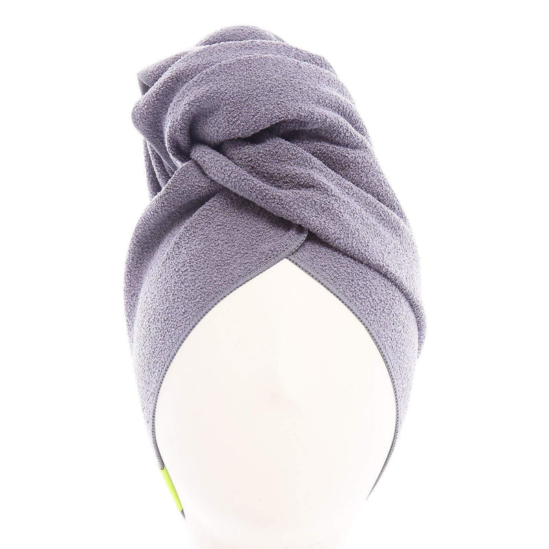 [Australia] - Auban Hair Towel Wrap for Women, 2 Pack 10 inch X 26 inch 