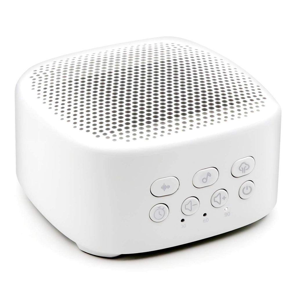 [Australia] - Portable White Noise Machine, Sleep Sound Machine with 21 Soothing Sounds and Memory Function, Sleep Aids, Rechargeable Battery and Timer, Suitable for Bedroom, Library, Travel, Yoga and More. White Mini 