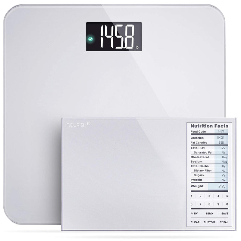 [Australia] - Accucheck Bathroom Scale + Digital Nutrition Label Scale, Save on The Perfect Set of Healthy Living Tools 