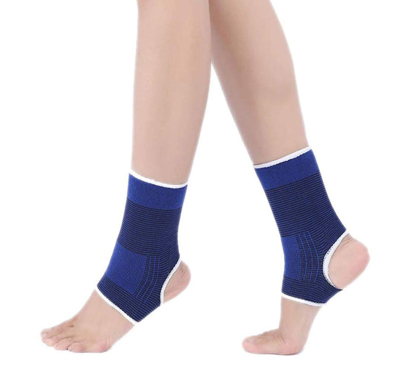 [Australia] - LUXXII (2 Count) Elastic Ankle Brace Support Compression Wrap Movement Protection Ankle Sport Fitness Guard Band 