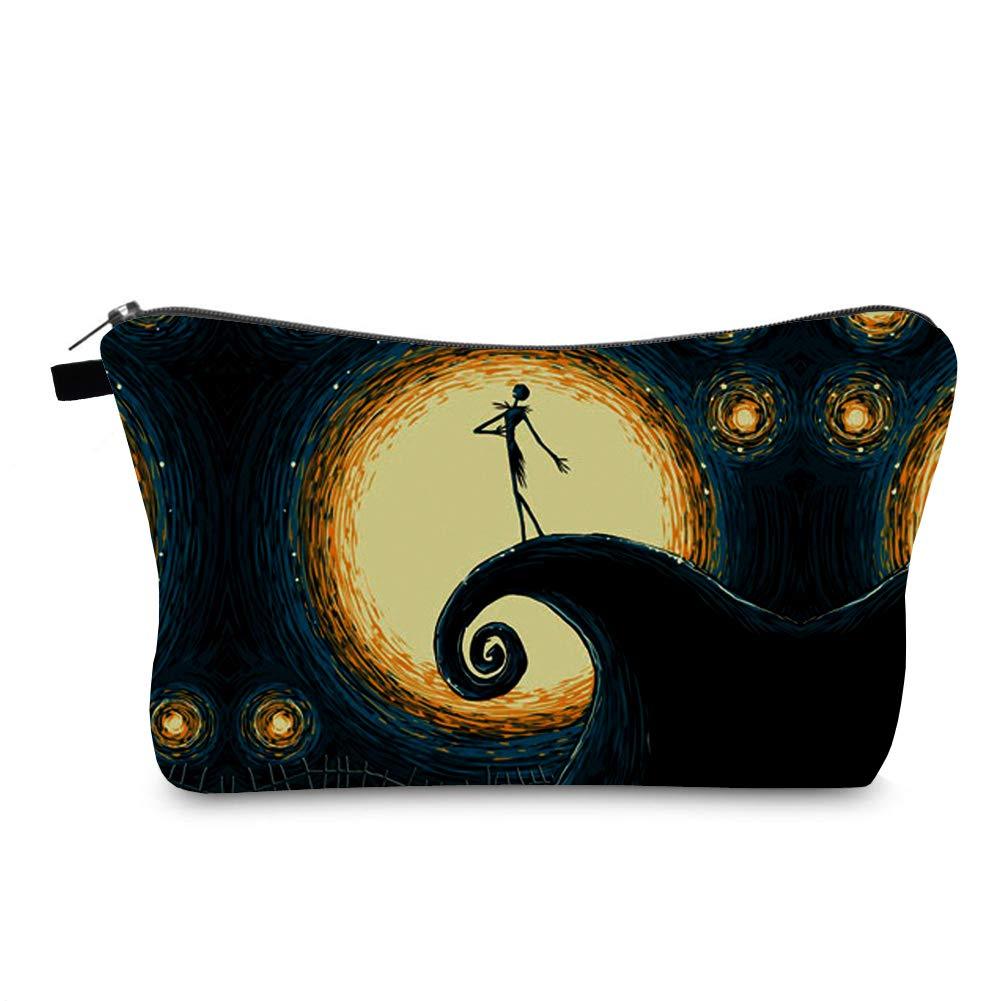 [Australia] - Cosmetic Bag PIOZIO Makeup Bags for Women,Small Makeup Pouch Travel Bags for Toiletries Waterproof Dead The Nightmare Before Christmas (XA-0852) XA-0852 