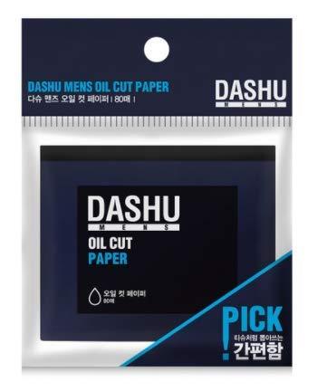 [Australia] - DASHU Oil Cut Paper 80pcs - Blotting paper, Oil control film, Charcoal oil absorbing tissue, Prevent blackhead, pull out method 