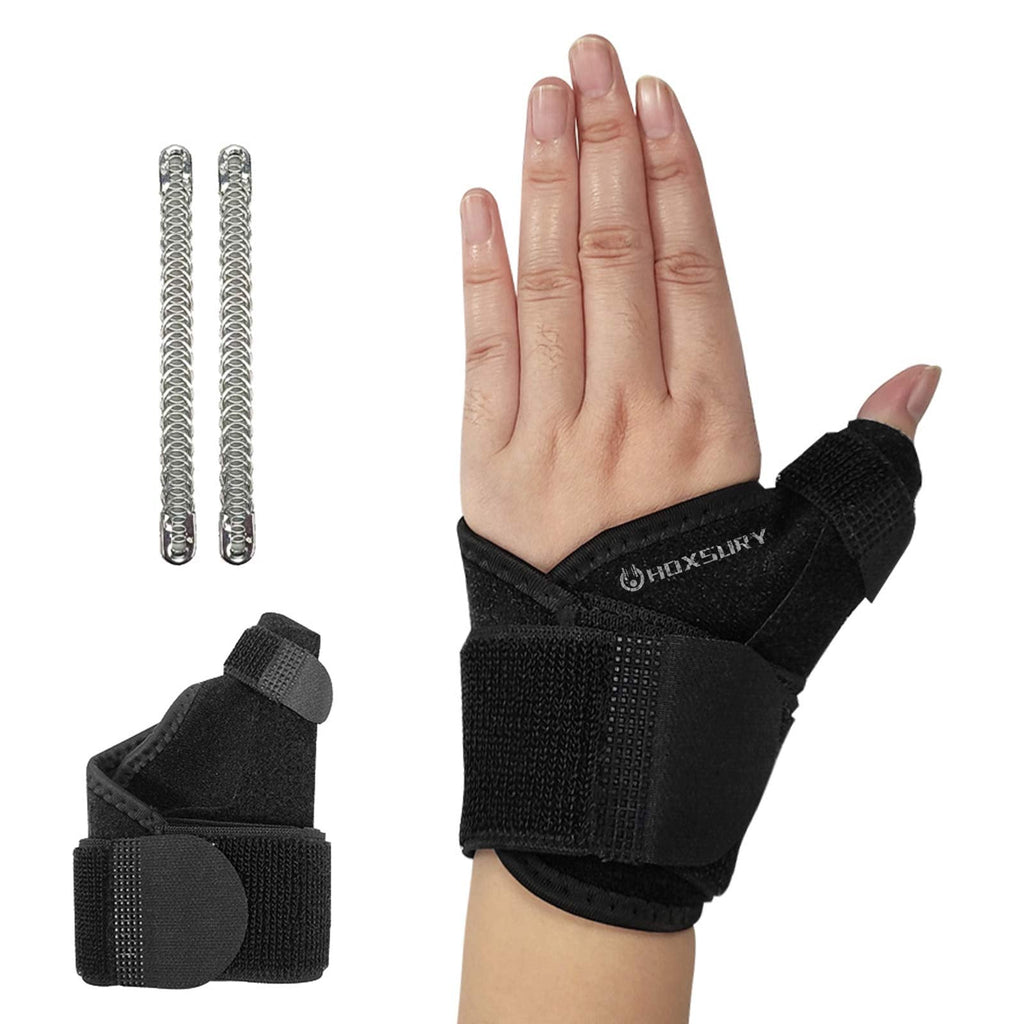 [Australia] - Wrist Brace for Carpal Tunnel, Adjustable Thumb Wrist Support Brace for Sports Protecting/Tendonitis Pain Relief, Splint Wrist Brace Day Night Support for Women Men, Suitable for Both Left/Right 1 PACK(left/right both) 