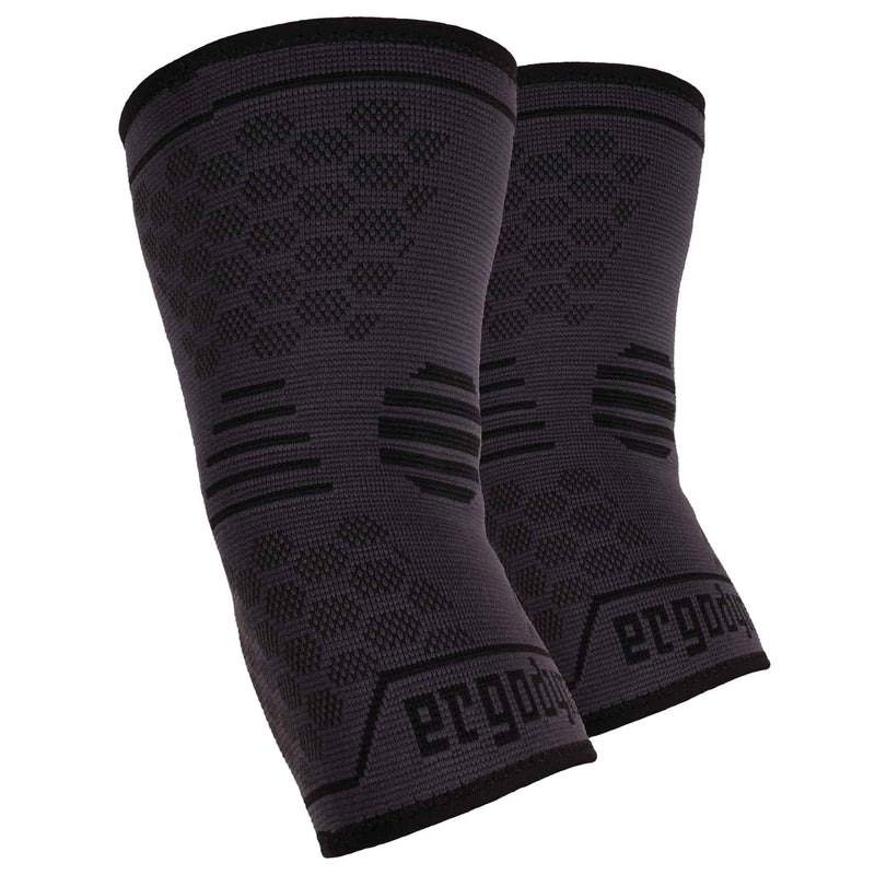 [Australia] - Ergodyne - 16593 ProFlex 651 Elbow Compression Sleeve, Brace Support for Men and Women Black Medium 