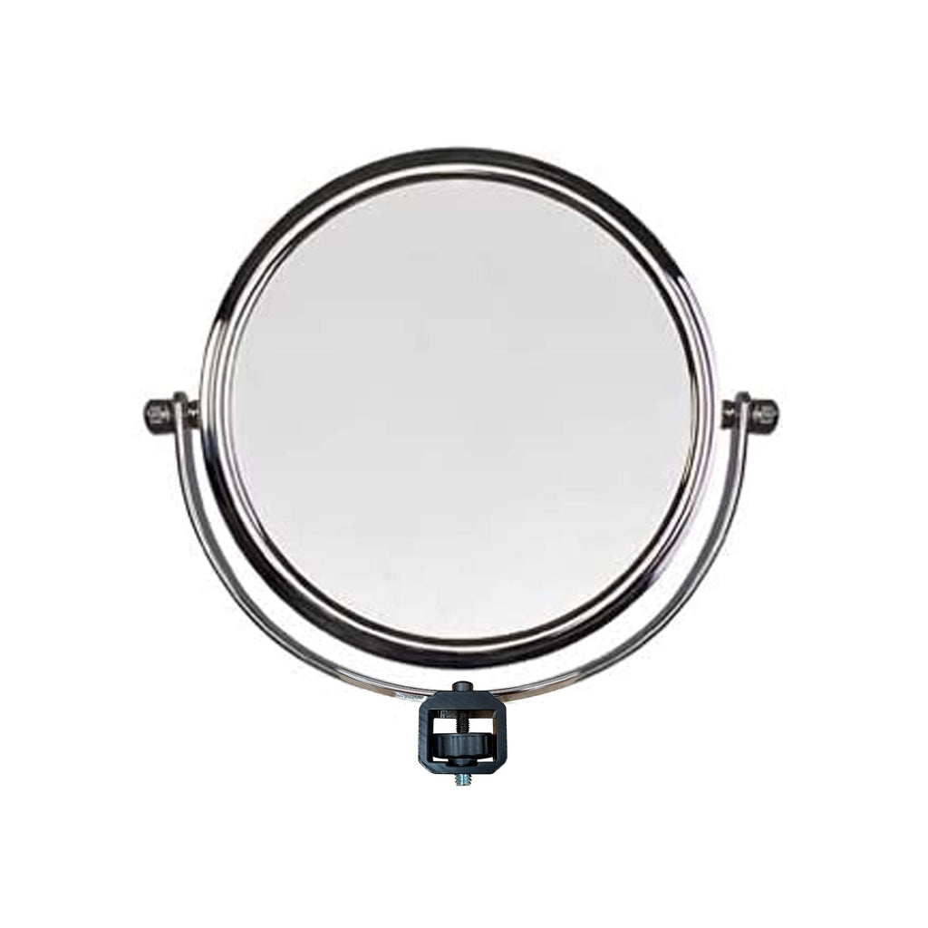 [Australia] - Vidpro RL-M Round Mirror with Tripod Mount for Ring Lights. Dual-Sided 7-Inch Diameter with Magnification Perfect for Beauty and Makeup Artists Selfie Portraits Hair Dressers Vloggers 