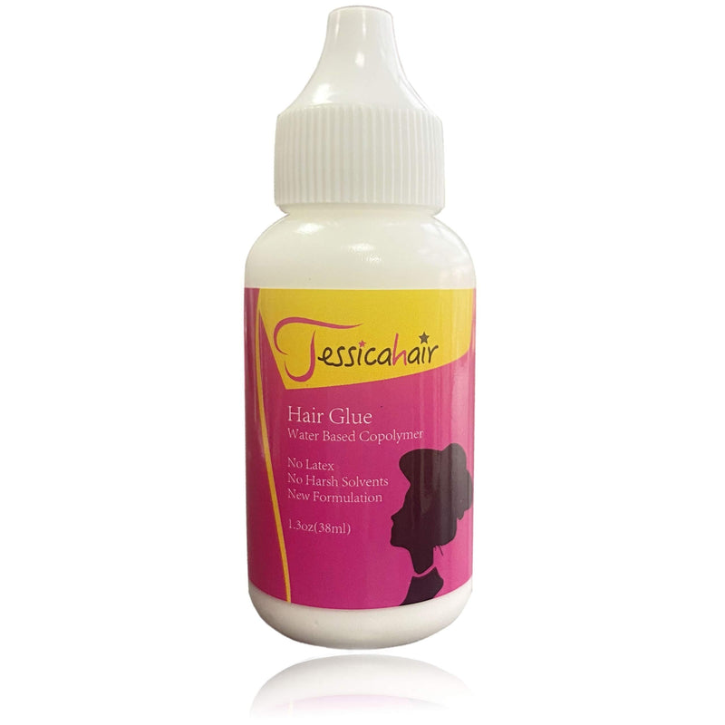 [Australia] - Jessica Hair Replacement Adhesive 1.3oz Wig Adhesive Invisible Bonding Wig Glue Strong Hold Active Lace Wig Adhesive (One Bottle) 1.3 Ounce 