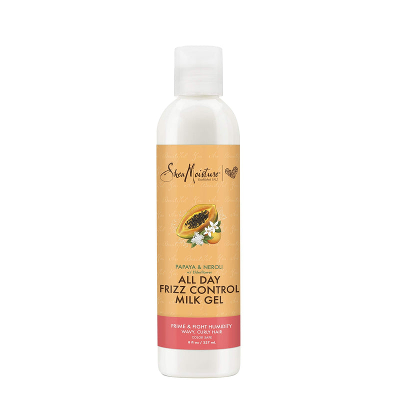 [Australia] - SheaMoisture Milk Gel for Wavy Curly Hair Papaya and Neroli Parabenfree Curl Gel Oz, 8 Ounce 