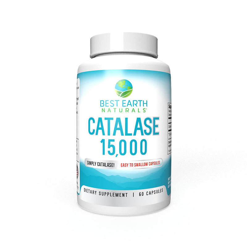 [Australia] - Catalase 15,000 - 60 Day Supply - Pure Catalase Antioxidant Enzyme 