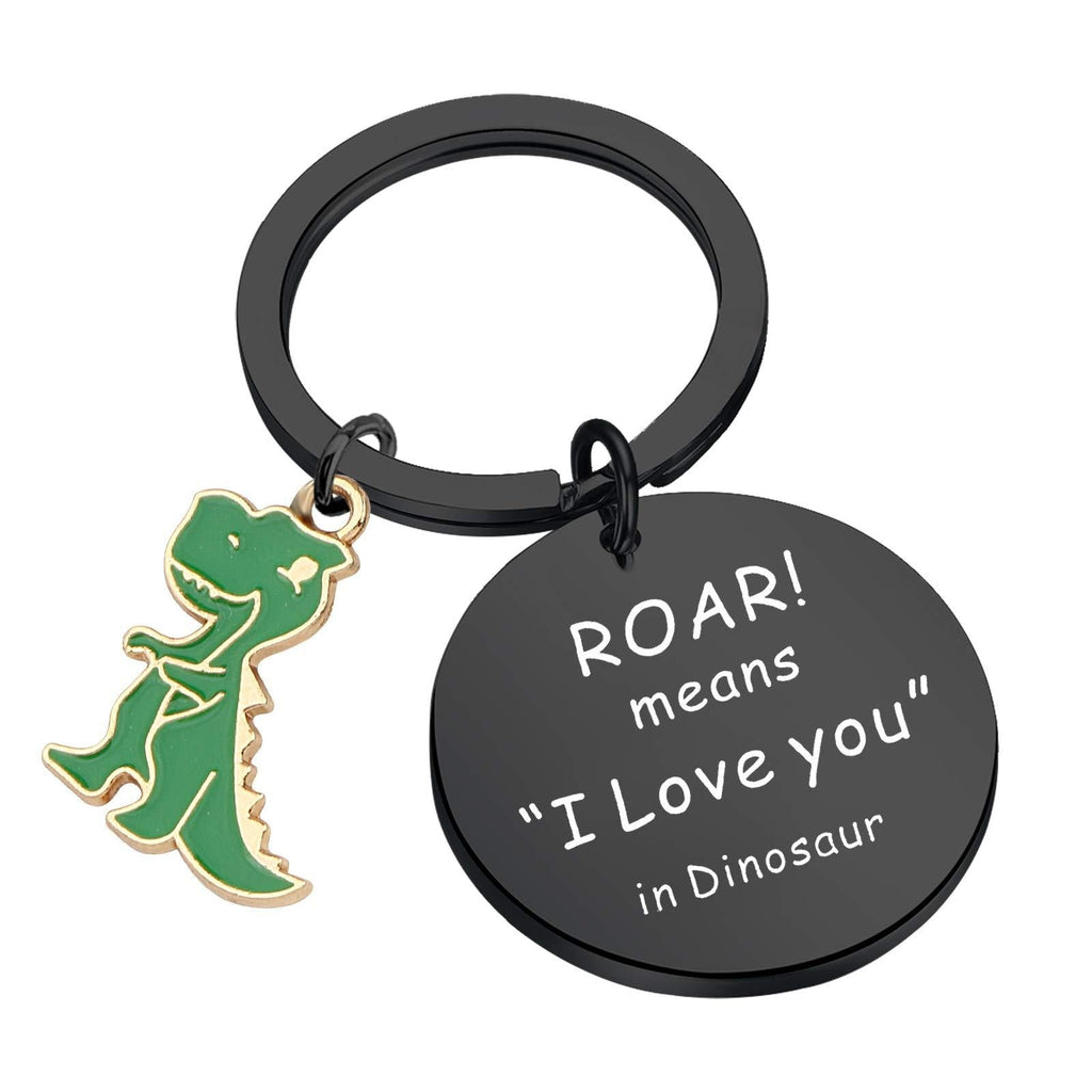 [Australia] - TGBJE Dinosaur Gift T-Rex Gift ROAR Means I Love You In Dinosaur Keychain Couple Gift Dinosaur Lover Gift BL roar 