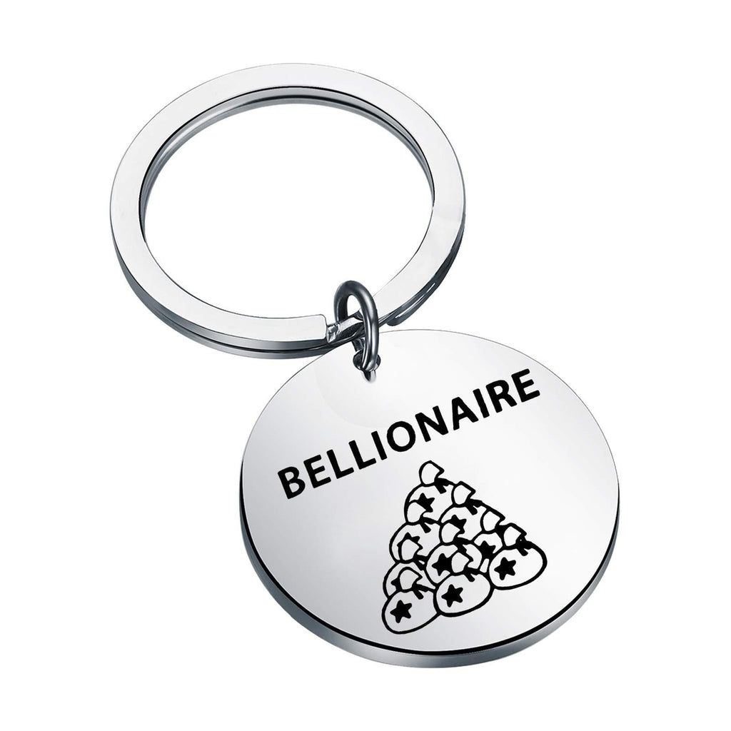 [Australia] - WSNANG Animal Crossing Jewelry Bellionaire Keychain New Leaf Bellionaire Premium Jewelry Bellionaire KC 