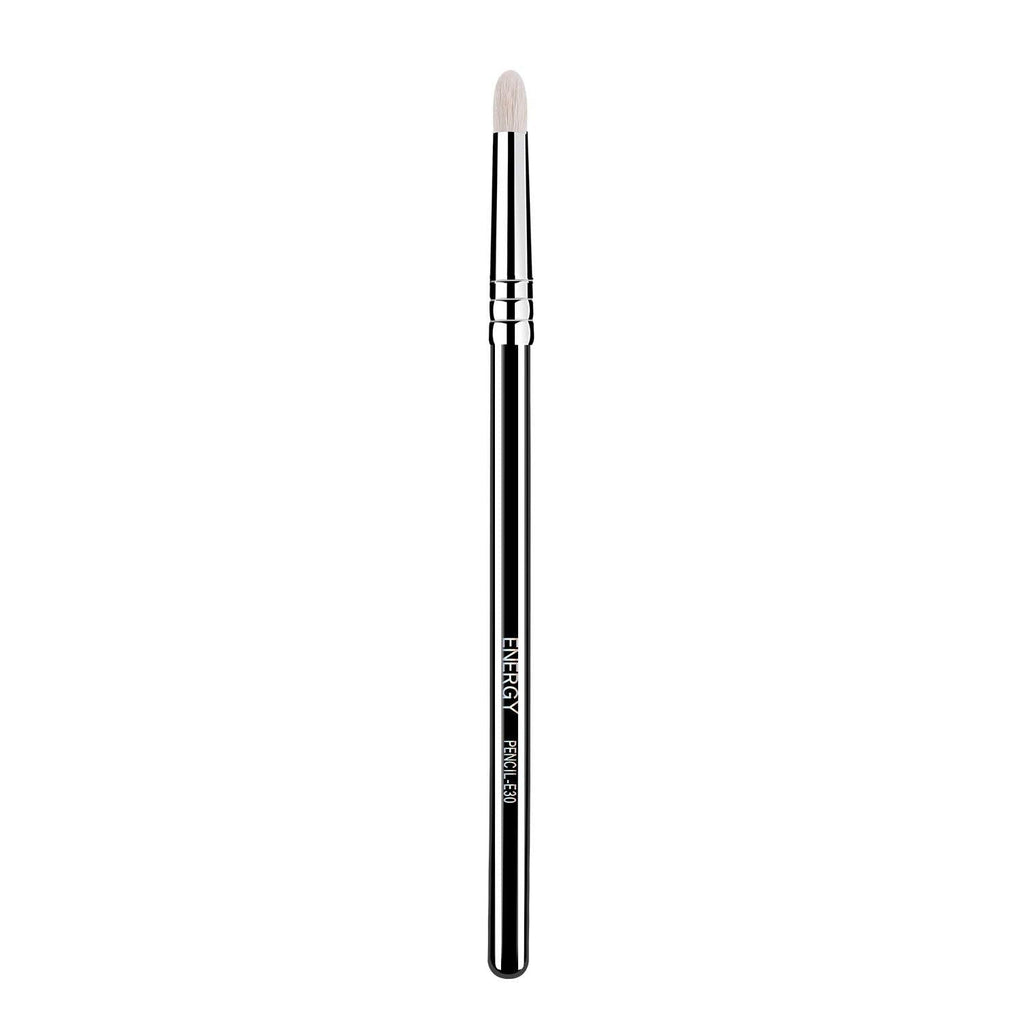 [Australia] - ENERGY Pencil Eyeshadow Smudge Makeup Brush E30 Professional Eyeliner Make Up Brush Small Soft Firm Pointed Natural Hair Bristles for Highlighting Lining and Blending Eyes Premium Quality 