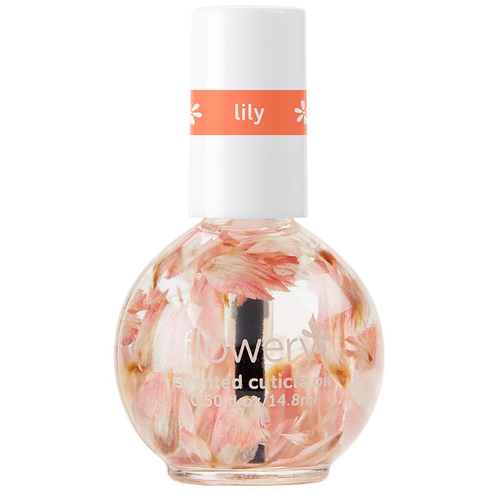[Australia] - Flowery Lily Scented Cuticle Oil, 0.5 oz, 1 Pack 0.5 Fl Oz (Pack of 1) 