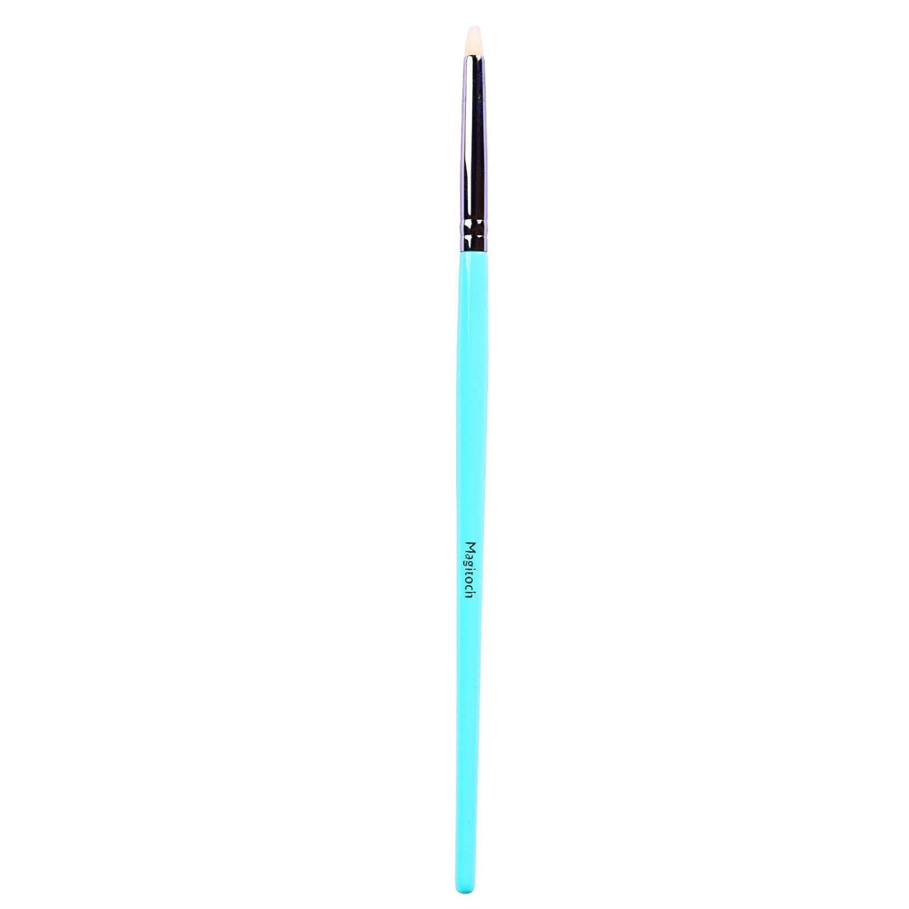 [Australia] - MAGITOCH Mini Pencil Eyeshadow Smudge Makeup Brush Professional Eyeliner Smudger Make Up Brush, Small Soft Firm Pointed Natural Hair Bristles for Blending Eye Shadow Liner 
