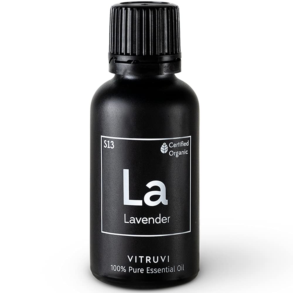 [Australia] - Vitruvi Organic French Lavender, 100% Pure Premium Essential Oil Large (1.0 Fl. Oz) 