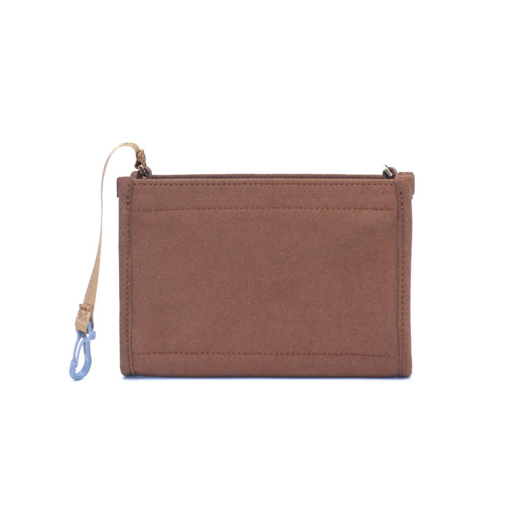 [Australia] - Felt Insert Organizer Bag In Bag Compatible with Purse LV Toiletry Pouch 19 (Brown) Brown 